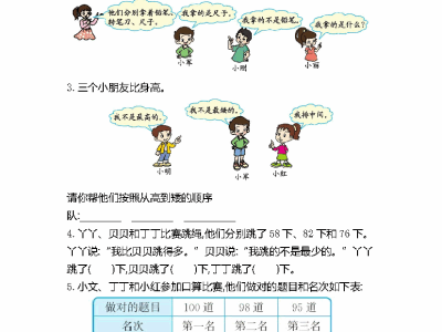 二年级下册人教版数学第九单元检测试卷3