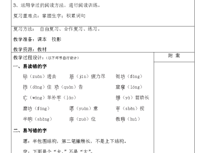 二年级下册语文第五单元复习