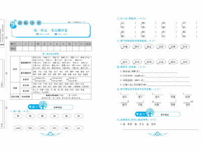 二年级下册语文名校梳理试卷(含单元专项期中期末）