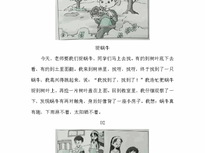 二年级看图写话范文精选38篇